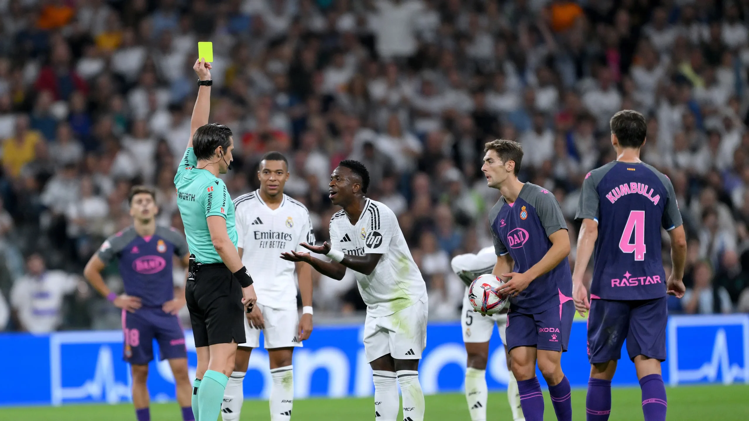 قائمة ريال مدريد ضد إسبانيول في الدوري الإسباني